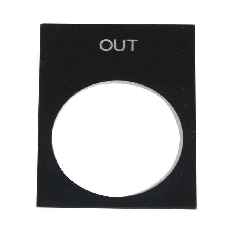 1 pcs : ZB2BY2339 - NAMEPLATE (O