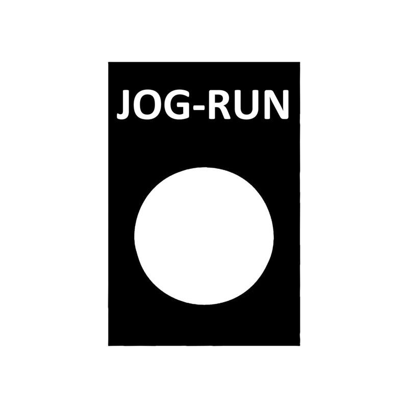 1 pcs : ZB2BY2365 - NAMEPLATE (J