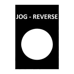 1 pcs : ZB2BY2380 - NAMEPLATE (J