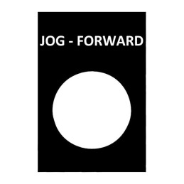 1 pcs : ZB2BY2381 - NAMEPLATE (J