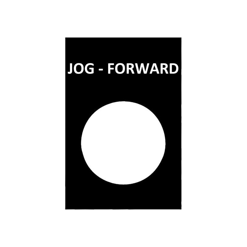 1 pcs : ZB2BY2381 - NAMEPLATE (J