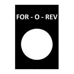 1 pcs : ZB2BY2384 - NAMEPLATE (F