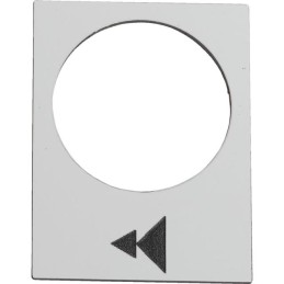 1 pcs : ZB2BY4903 - LEGEND - 30 X 40 MM - WHITE - RA