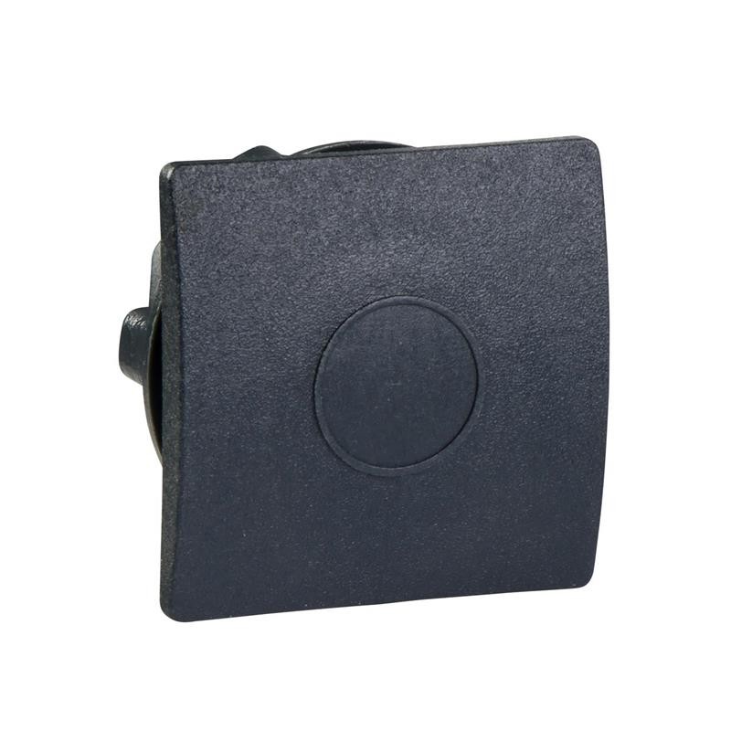 1 pcs : ZB5SZ5 - HARMONY XB5, BLACK SQUARE BLANKI