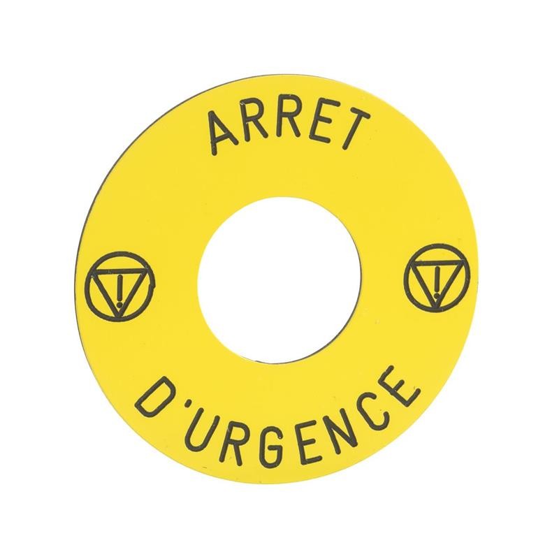 1 pcs : ZB6Y7130 - HARMONY XB6, MARKED LEGEND 45 FO