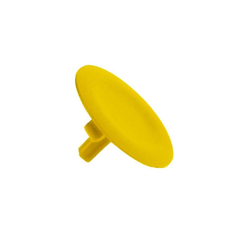1 pcs : ZBA5 - YELLOW CAP UNMARKED FOR CIRCULAR