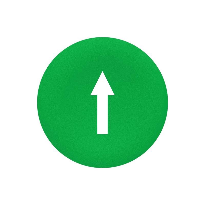 1 pcs : ZBA7335 - GREEN CAP MARKED ARROW FOR RECTA