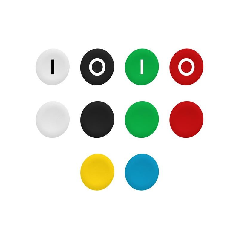 1 pcs : ZBA79 - CAPS, SET OF 10 DIFFERENT COLORS