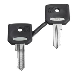 1 pcs : ZBG458A - SET OF 2 KEYS 458A