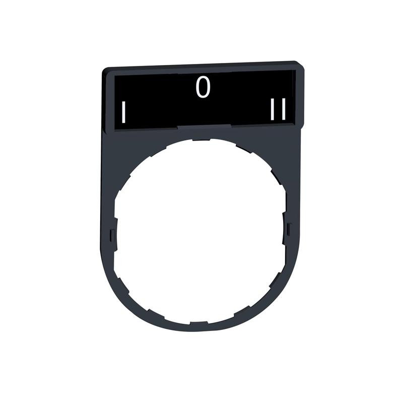 1 pcs : ZBY2186 - LEGEND HOLDER 30 X 40 MM WITH LE