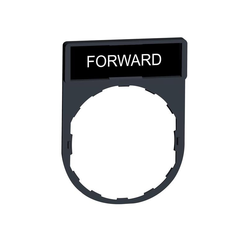 1 pcs : ZBY2305 - LEGEND HOLDER 30 X 40 MM WITH LE