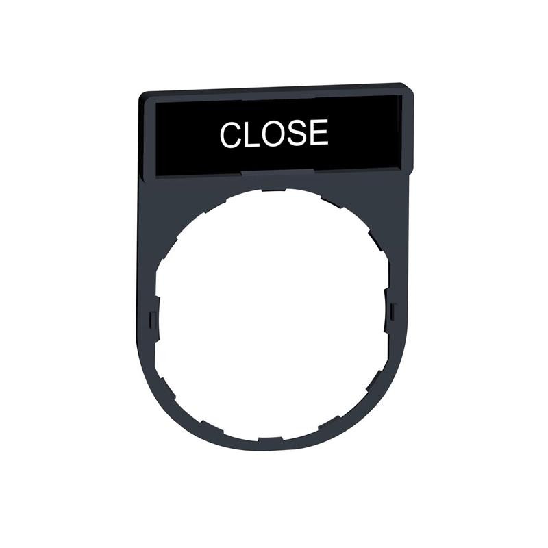 1 pcs : ZBY2314 - LEGEND HOLDER 30 X 40 MM WITH LE