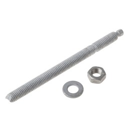 1 Bag of 10 - RS PRO Carbon Steel Anchor Bolt M8 x 110mm, 10mm Fixing Hole