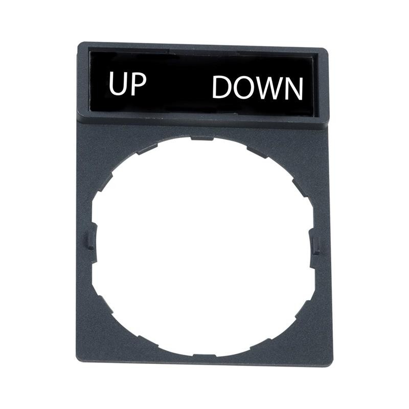 1 pcs : ZBY2370 - MARCKED LEGEND FOR LEGEND HOLDER