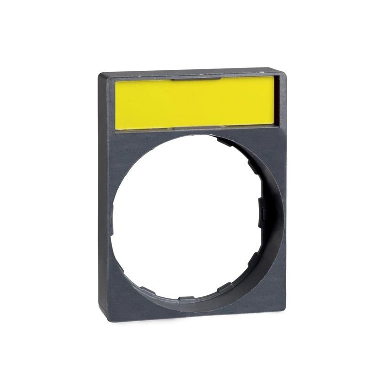1 pcs : ZBY4H101 - LEGEND HOLDER 30 X 40 MM WITH LE