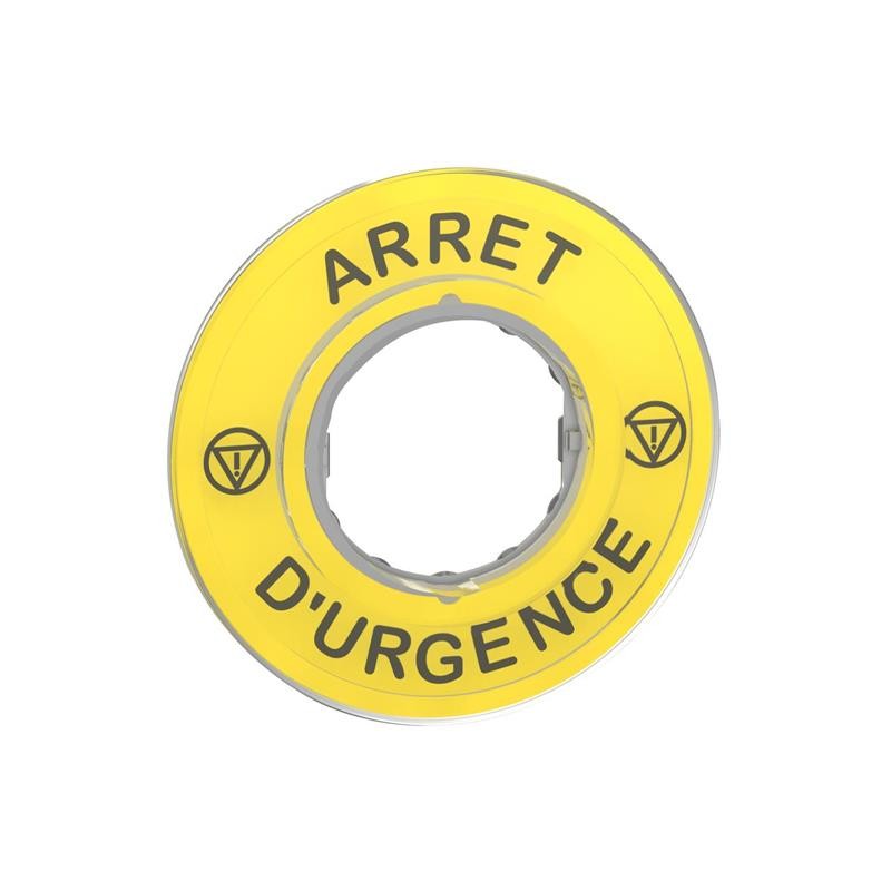 1 pcs : ZBY9120 - HARMONY XB4, LEGEND HOLDER 60 FO