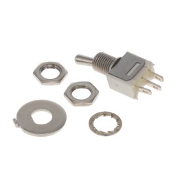 1 pcs : ZL36S010100 - SWITCH TOGGLE SPDT 500MA 48V