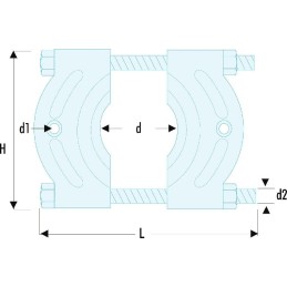 1 pcs - Facom Bearing Puller