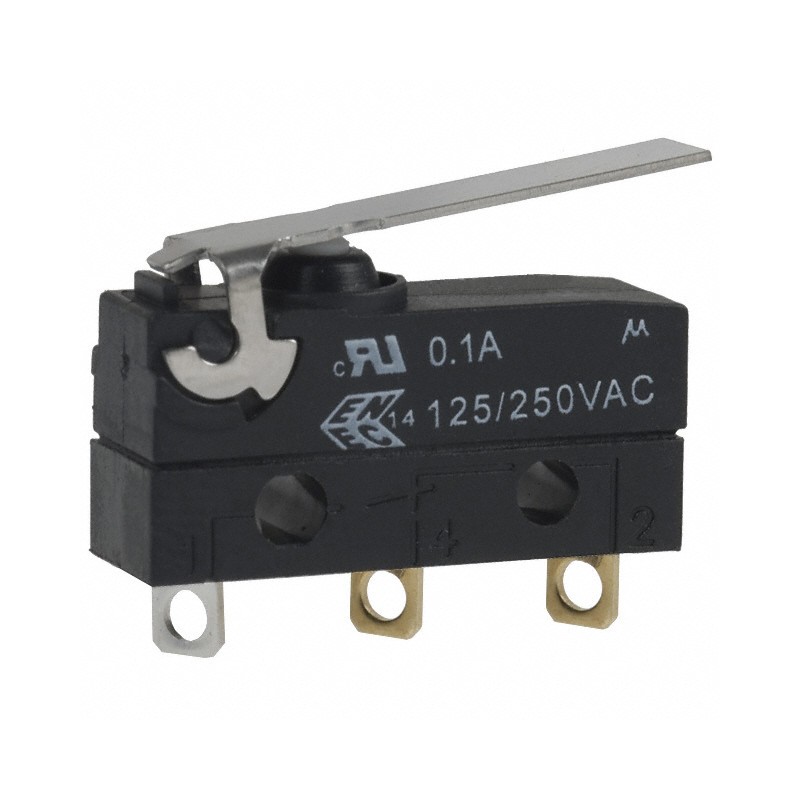 1 pcs : ZW10E15CD1 - SWITCH SNAP ACT SPDT 0.1A 125V