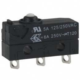 1 pcs : ZW50F15AD1 - SWITCH SNAP ACTION SPDT 5A 125V
