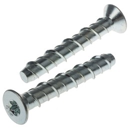 1 Bag of 10 - RS PRO Carbon Steel Anchor Bolt M10 x 75mm, 10mm Fixing Hole