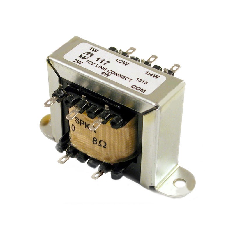 1 pcs : 117K4 - AUDIO XFMR 8 / 25V CHAS MNT