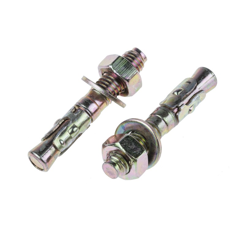 1 Bag of 10 - RS PRO Carbon Steel Anchor Bolt M8 x 50mm, 8mm Fixing Hole