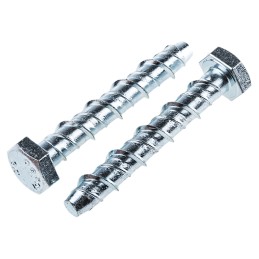 1 Bag of 10 - RS PRO Steel Ankerbolt 60mm, 10mm Fixing Hole