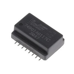 1 pcs : 7490140117C - XFMR LAN 10/100 BASE-T 1:1 350UH