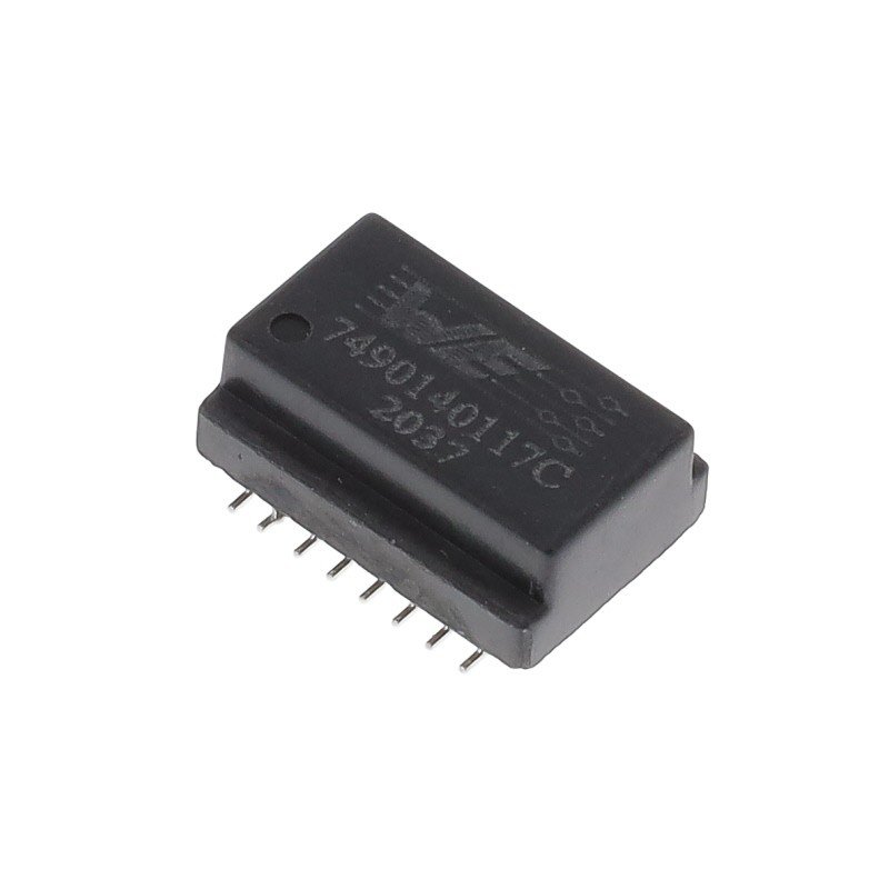 1 pcs : 7490140117C - XFMR LAN 10/100 BASE-T 1:1 350UH