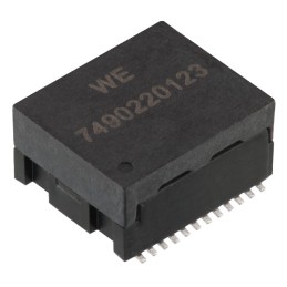 1 pcs : 7490220123 - PULSE XFMR 1CT:1CT TX 1CT:1CT RX