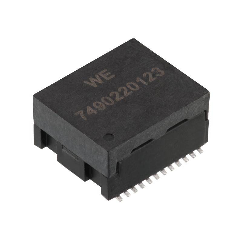 1 pcs : 7490220123 - PULSE XFMR 1CT:1CT TX 1CT:1CT RX