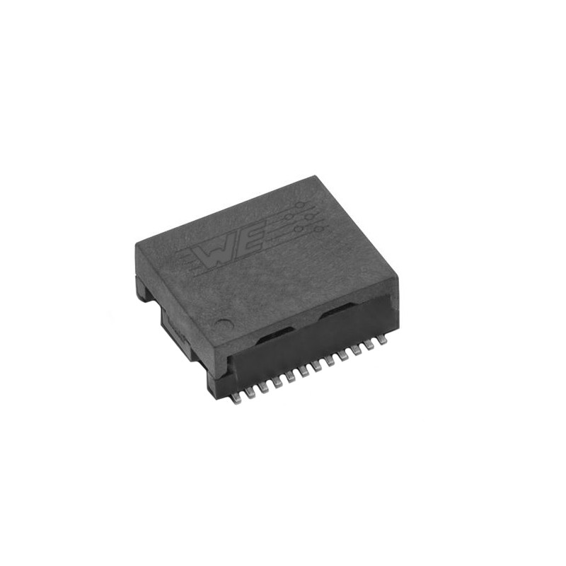 1 pcs : 749080010 - WE-LAN 2.5G/5G BASE-T SMT TRANSF