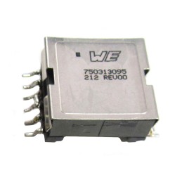 1 pcs : 750313095 - XFMR POE DC/DC CONV 175UH SMD