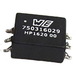 1 pcs : 750316029 - XFMR FWD P-P DC/DC CONV 72UH SMD