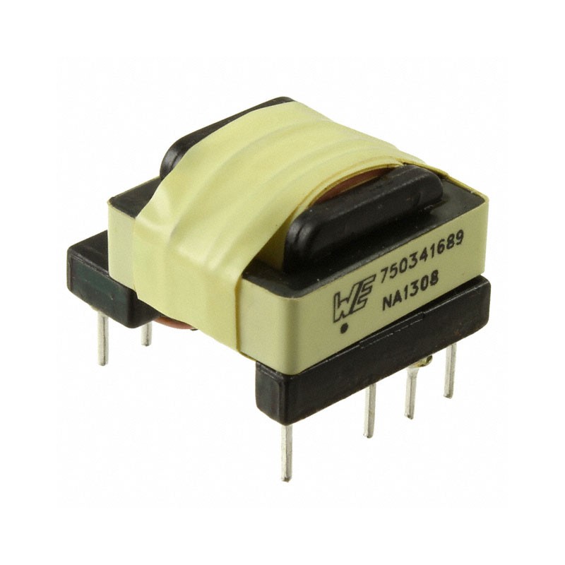 1 pcs : 750341689 - XFMR FLYBACK AC/DC CONV 1.6MH TH