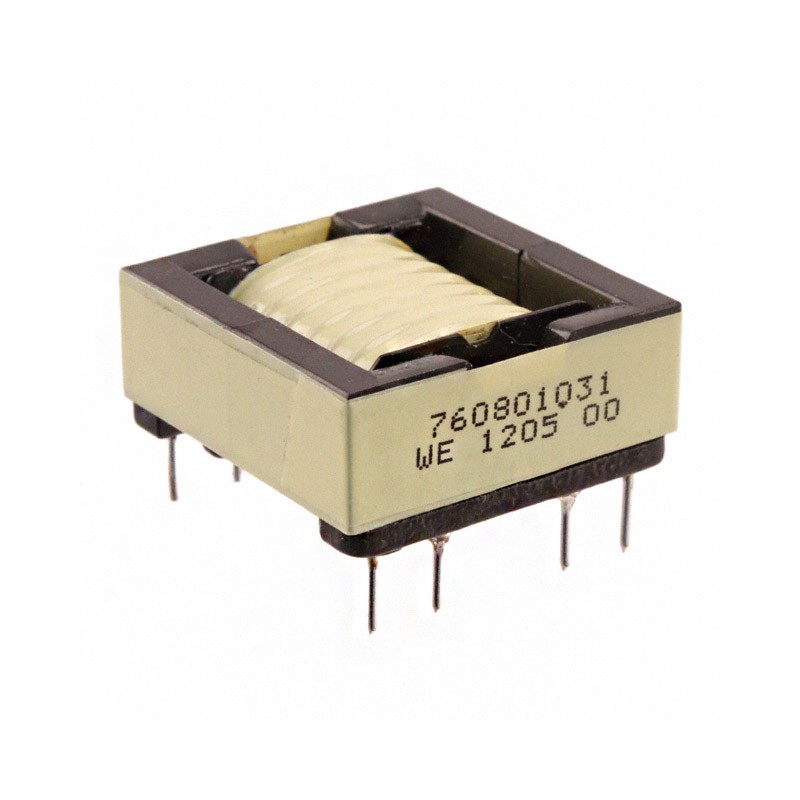 1 pcs : 760801031 - TRANSFORMER 650UH TH