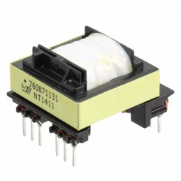 1 pcs : 760871131 - XFMR LED DR AC/DC 1.396MH TH