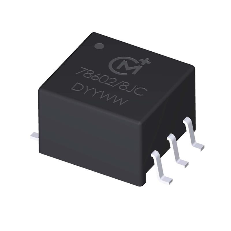 1 pcs : 78602/2JC-R - PULSE XFMR 1:1:1 380UH