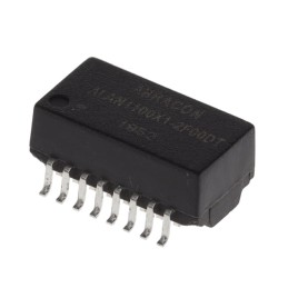 1 pcs : ALAN1100X1-2F00DT - XFRMR LAN 1CT:1CT 350UH