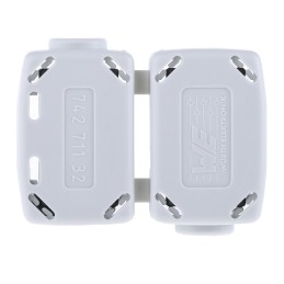 1 pcs - Wurth Elektronik Openable Ferrite Sleeve, 36.3 x 24.2 x 19.7mm, For EMI Suppression, Apertures: 1, Diameter 8.5mm