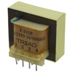 1 pcs : F-333P - PWR XFMR LAMINATED 1.5VA TH