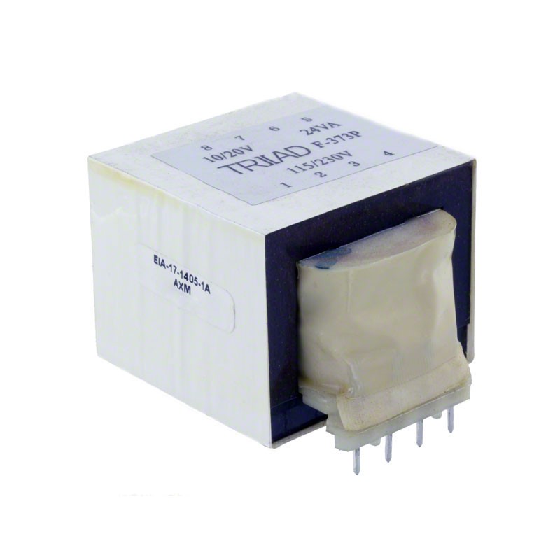 1 pcs : F-373P - PWR XFMR LAMINATED 24VA TH