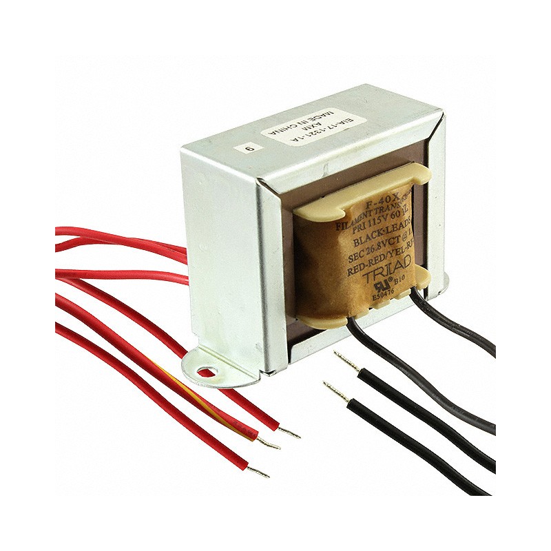 1 pcs : F-40X - PWR XFMR LAMINATED 26.8VA CHAS