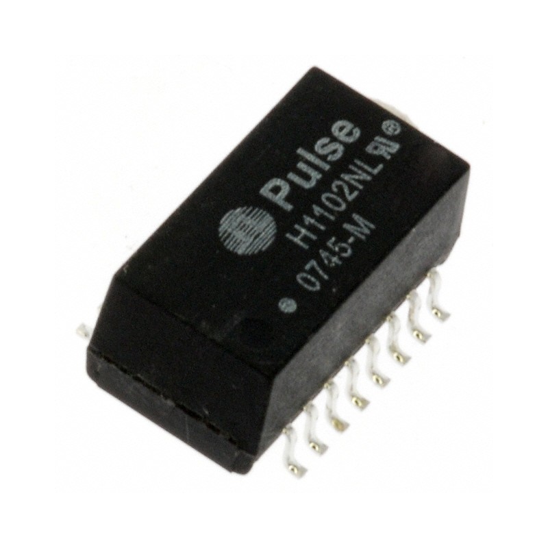 1 pcs : H1102NL - MODULE XFRMR SGL ETHR LAN 16SOIC
