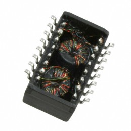 1 pcs : H1197NL - XFRMR MAGNT MOD 1PORT POE 10/100