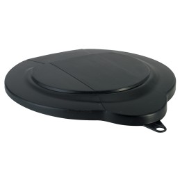 1 pcs - Plastic Black Bucket Lid