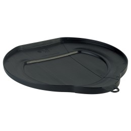 1 pcs - Plastic Black Bucket Lid