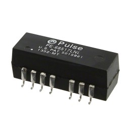 1 pcs : PE-68517LNLT - XFRMR MODULE 1PORT 1:1 10/100B-T