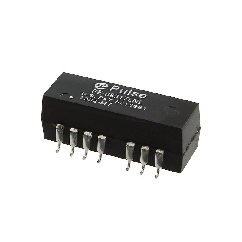1 pcs : PE-68517LNLT - XFRMR MODULE 1PORT 1:1 10/100B-T